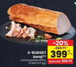 Spar S-BUDGET karaj ajánlat