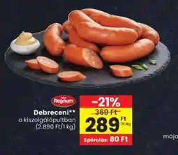 Spar Regnum Debreceni ajánlat