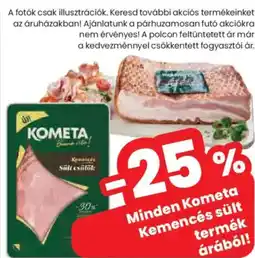 Spar Kometa Kemencés sült termék ajánlat