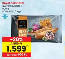 Spar Royal hekktörzs ajánlat