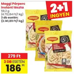 Spar Maggi Párperc instant tészta ajánlat