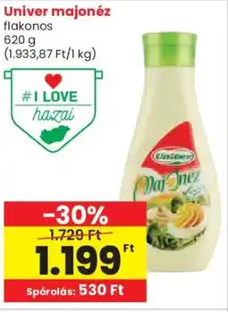 Spar Univer majonéz ajánlat