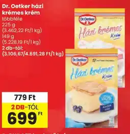 Spar Dr. Oetker házi krémes krém ajánlat