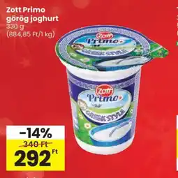 Spar Zott Primo görög joghurt ajánlat