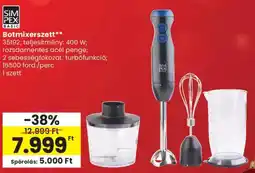 Spar SIM PEX BASIC Botmixerszett ajánlat