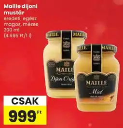 Spar Maille dijoni mustár ajánlat