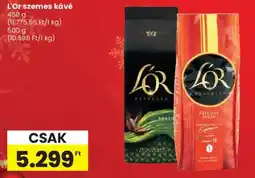 Spar L'Or szemes kávé ajánlat