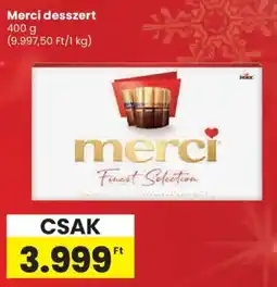 Spar Merci desszert ajánlat