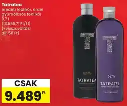 Spar Tatratea eredeti tealikör, erdei gyümölcsös tealikőr ajánlat