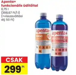 Spar Apenta+ funkcionális üdítőital ajánlat