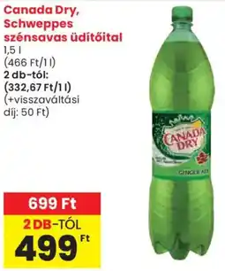 Spar Canada Dry, Schweppes ajánlat