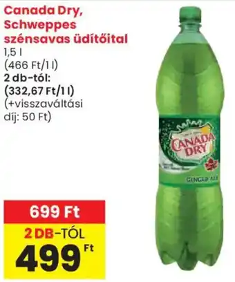 Spar Canada Dry, Schweppes ajánlat