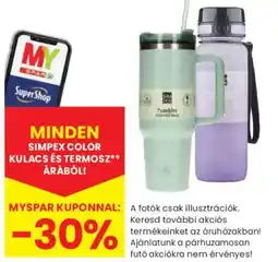 Spar Simpex Color kulacs és termosz ajánlat
