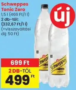 Spar Schweppes Tonic Zero ajánlat