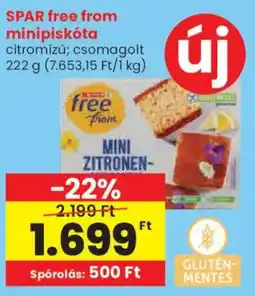 Spar SPAR free from minipiskóta ajánlat