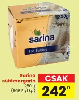 Spar Sarina sütőmargarin ajánlat