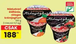 Spar Nádudvari élőflórás, réteges krémjoghurt ajánlat