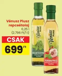 Spar Vénusz Plusz repceétolaj ajánlat