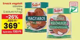 Spar Snack vagdalt ajánlat