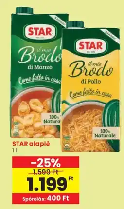 Spar STAR alaplé ajánlat