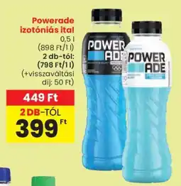 Spar Powerade izotóniás ital ajánlat