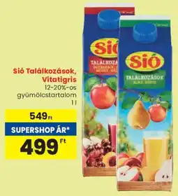 Spar Sió Találkozások, Vitatigris ajánlat