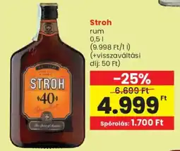 Spar Stroh rum ajánlat