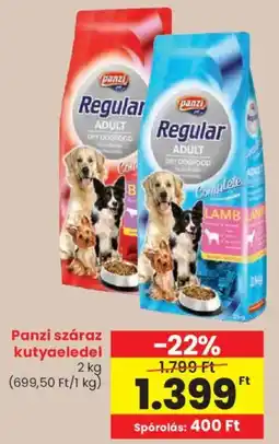 Spar Panzi száraz kutyaeledel ajánlat