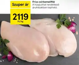 Tesco Friss csirkemellfilé ajánlat