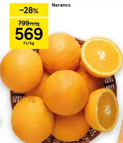 Tesco Narancs ajánlat