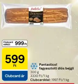 Tesco Pantastico! fagyasztott diós bejgli ajánlat