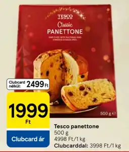 Tesco Tesco panettone ajánlat