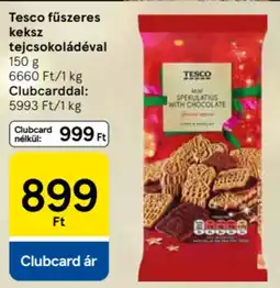 Tesco Tesco fűszeres keksz tejcsokoládéval ajánlat