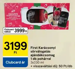 Tesco First Karácsonyi sörválogatás ajándékcsomag ajánlat
