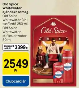 Tesco Old Spice Whitewater ajándékcsomag ajánlat