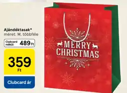 Tesco Ajándéktasak ajánlat