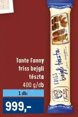 Metro Tante Fanny friss bejgli tészta ajánlat