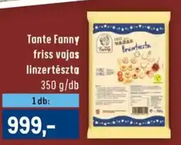 Metro Tante Fanny friss vajas linzertészta ajánlat