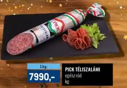 Metro Pick téliszalámi ajánlat