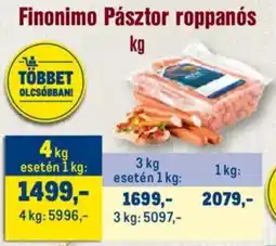 Metro Finonimo Pásztor roppanós ajánlat