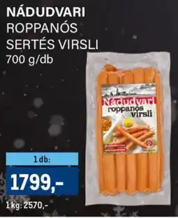 Metro Nádudvari roppanós sertés virsli ajánlat
