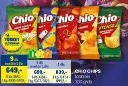 Metro Chio chips ajánlat