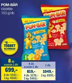 Metro Pom-bär ajánlat