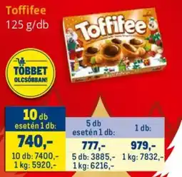Metro Toffifee ajánlat