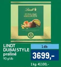 Metro Lindt Dubai Style praliné ajánlat