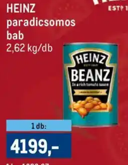 Metro HEINZ paradicsomos bab ajánlat