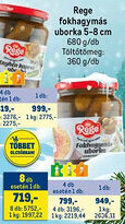 Metro Rege fokhagymás uborka ajánlat
