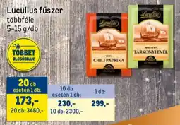 Metro Lucullus fűszer ajánlat