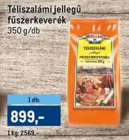 Metro Téliszalámi jellegű fűszerkeverék ajánlat