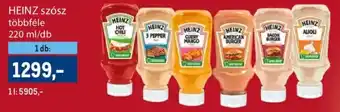 Metro HEINZ szósz ajánlat